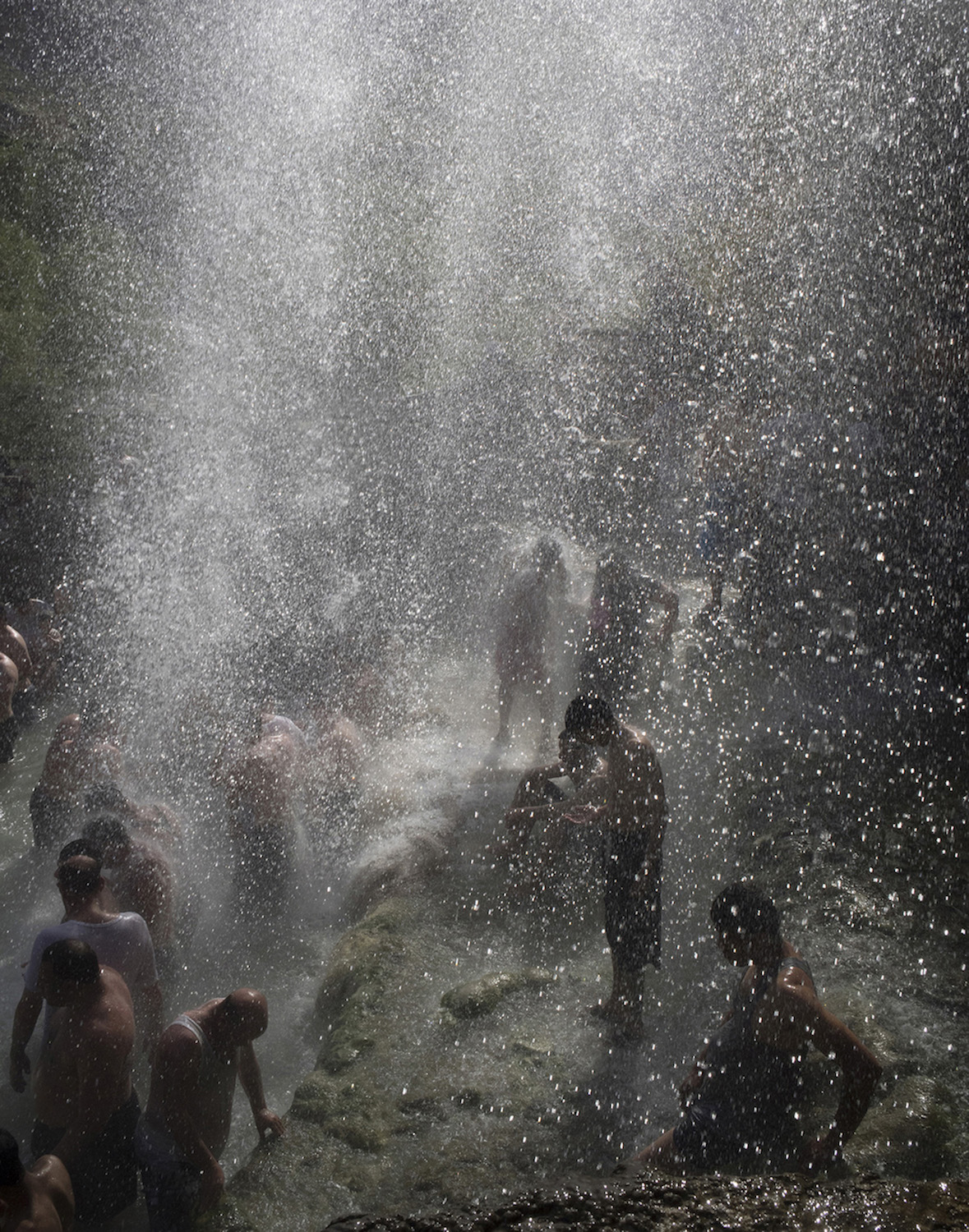 Waterfall, Jordan 2014 © Vittoria Mentasti, courtesy Viasaterna